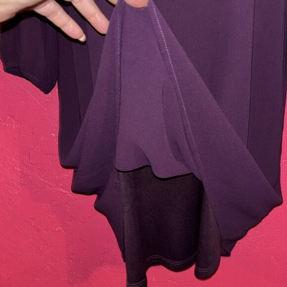 Lulu’s Shifting Dears Plum Purple Long sleeve dress Sz XS. - Picture 9 of 16